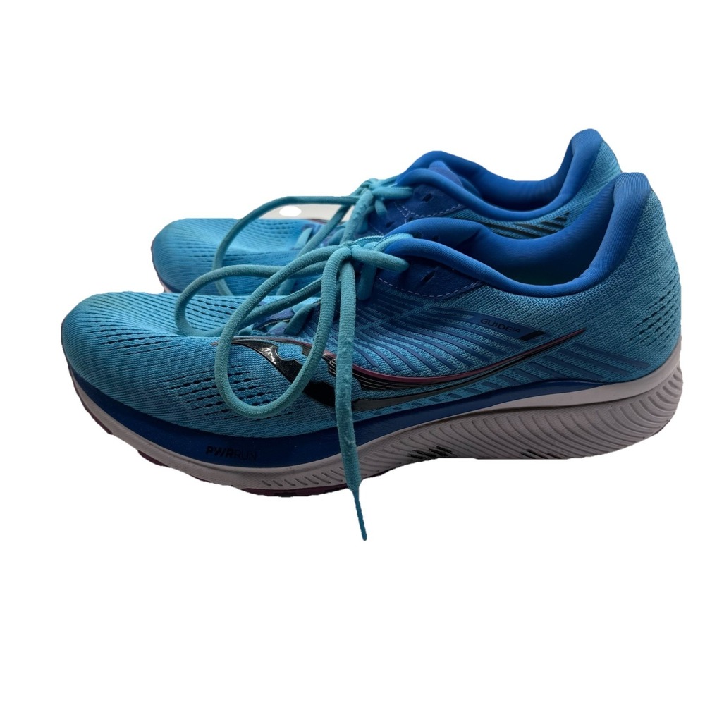 Saucony Womens Guide 14 Running Shoe Blue‎ 10.5 Sneakers